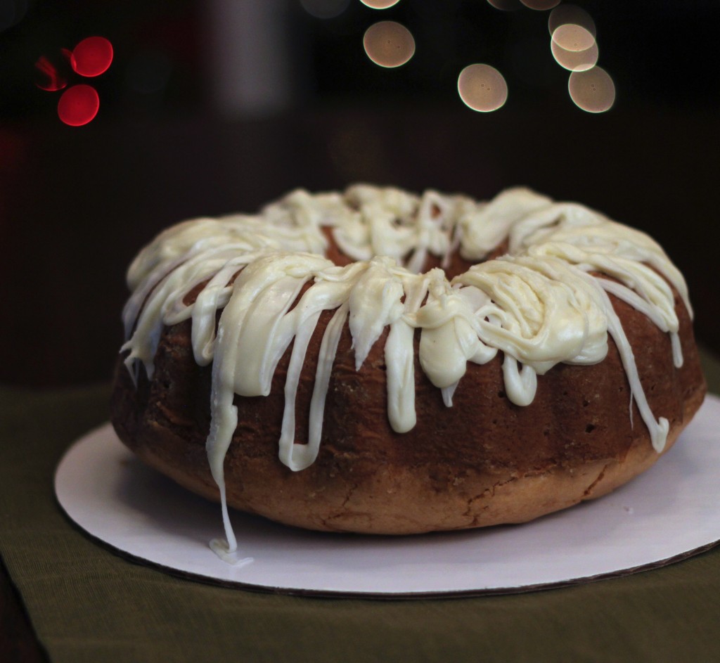Eggnog Pound Cake