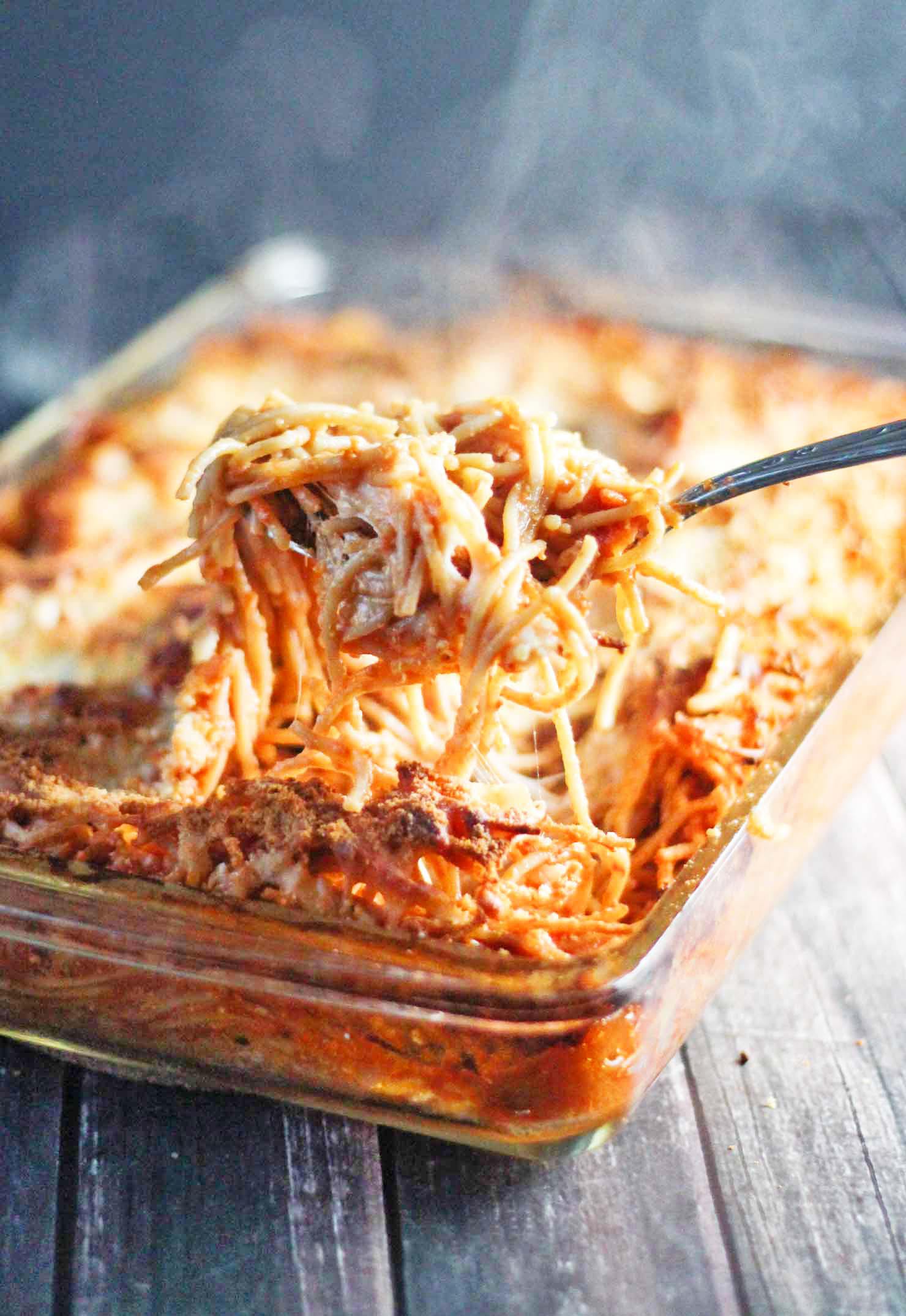 Chicken Spaghetti Casserole