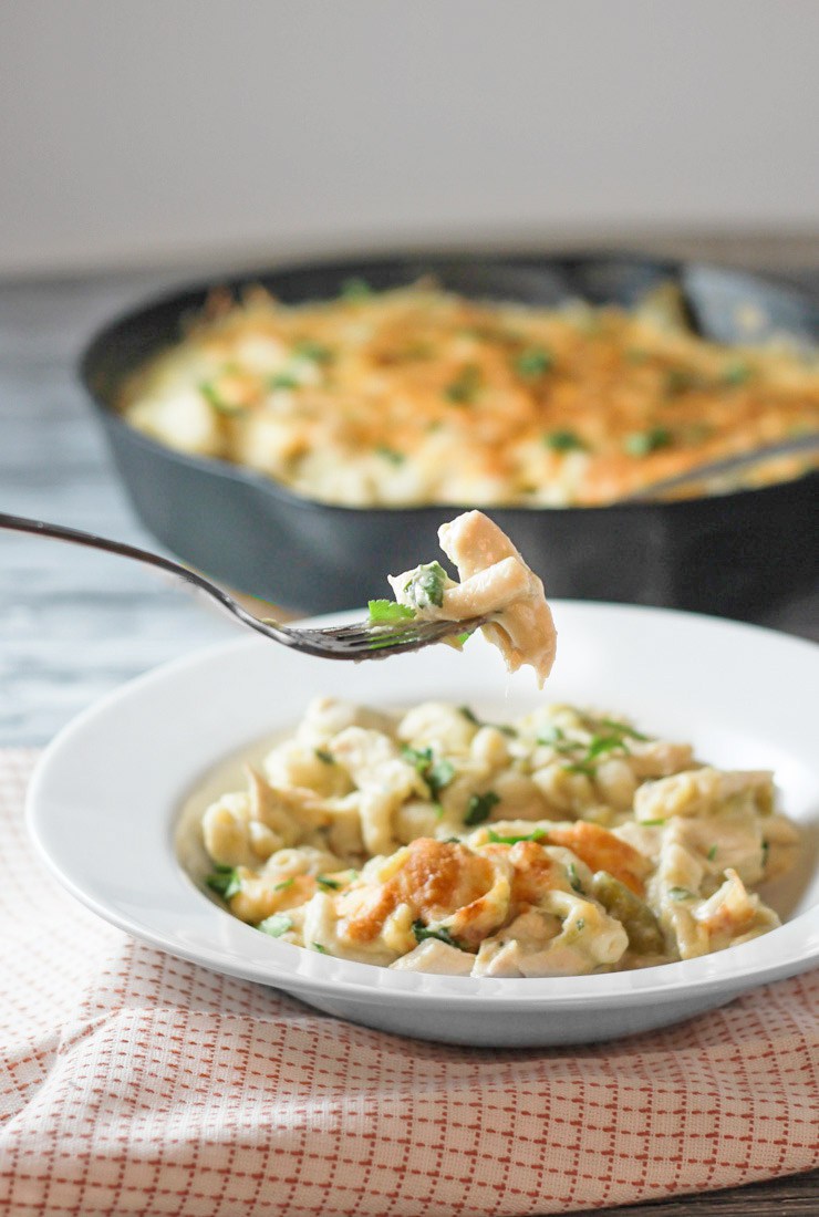 Chicken Verde Pasta