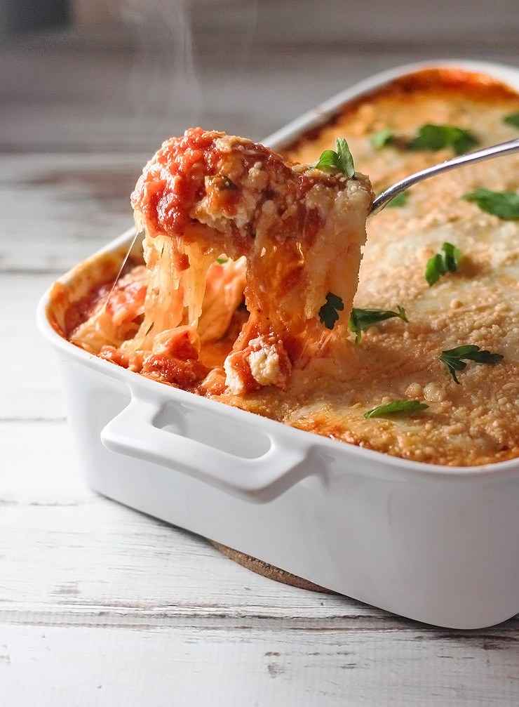 Cheesy Italian Spaghetti Squash