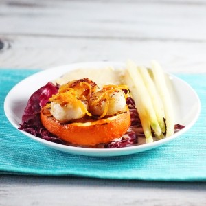 Grilled Orange Scallops
