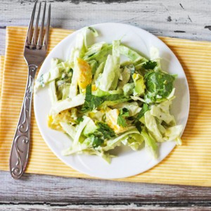 Mango Avocado Jalapeno Cole Slaw