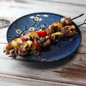 Curried Chicken Kabobs