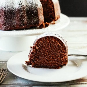 Chocolate Pound Cake on the Smoker