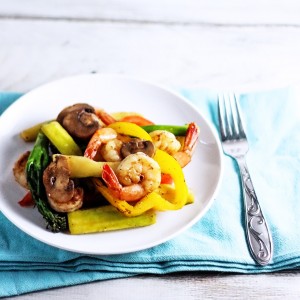 Grilled Shrimp and Vegetables