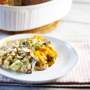 Broccoli and Mushroom Casserole