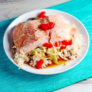 Asian Inspired Salmon in Foil